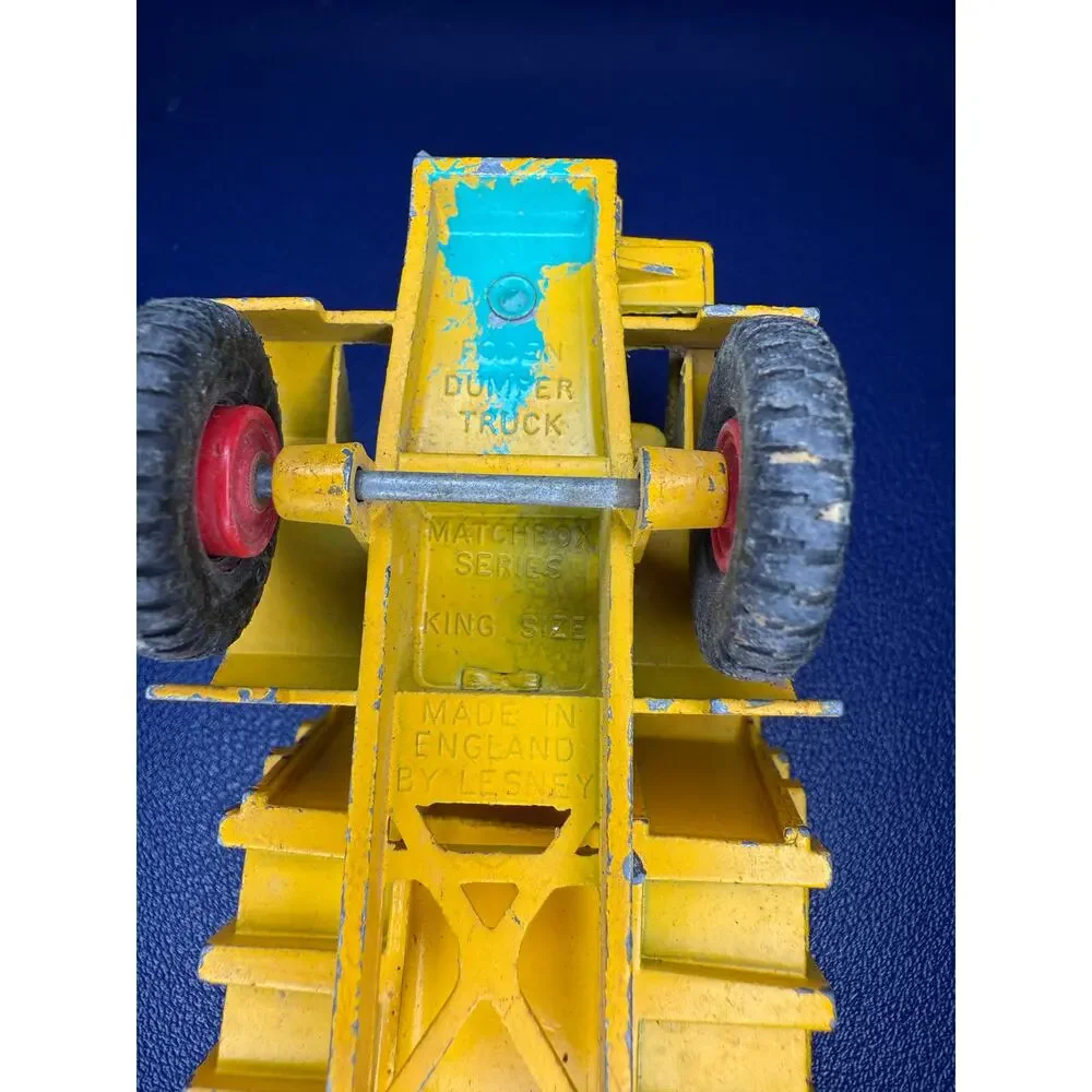 Vintage Matchbox Cars Lesney King Size Voden Dumper Truck Made in England